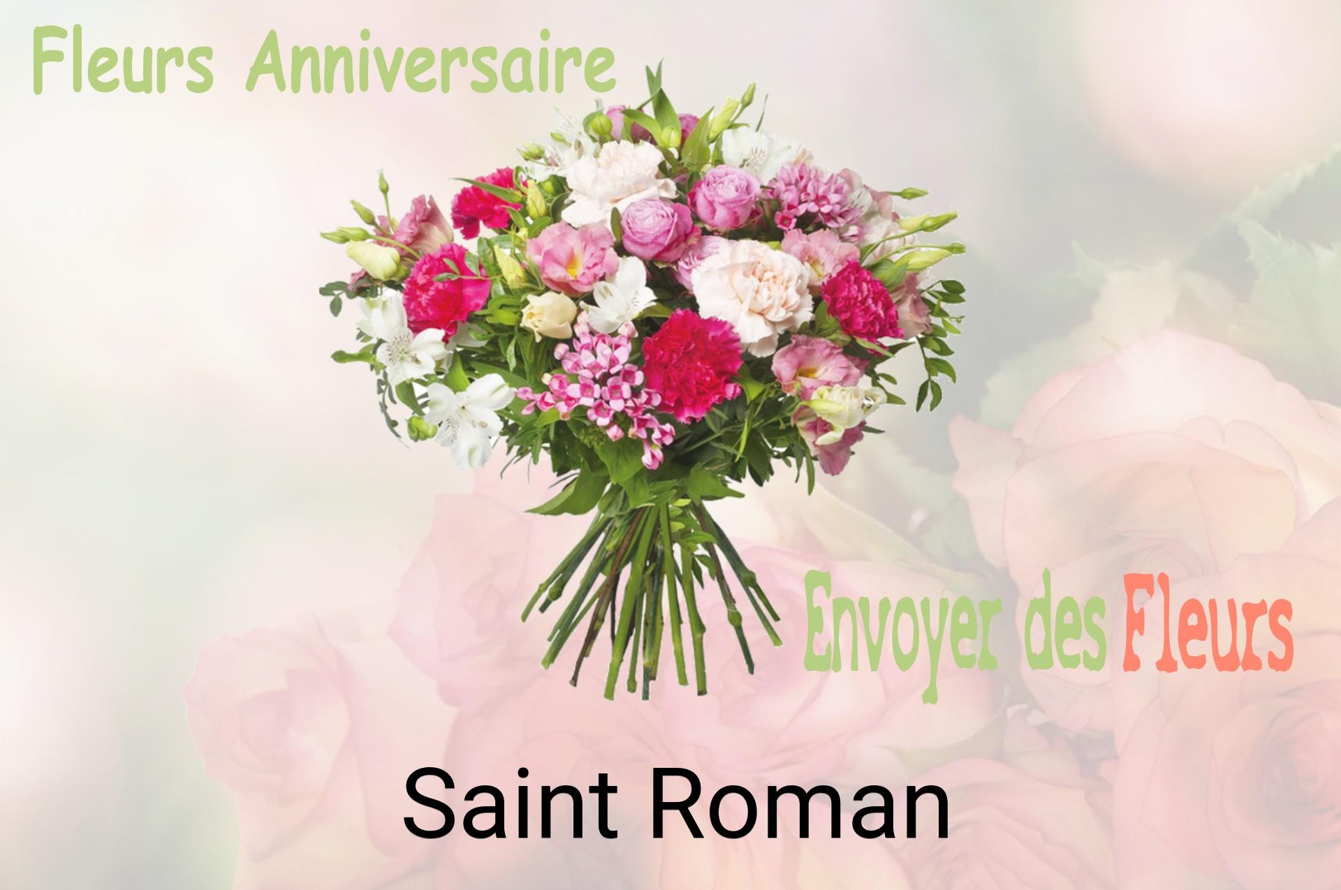 Bouquet de fleurs d’anniversaire livré à Saint-Roman